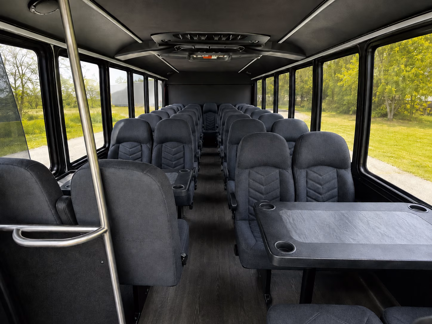 jupiter 15 passenger minibus inside