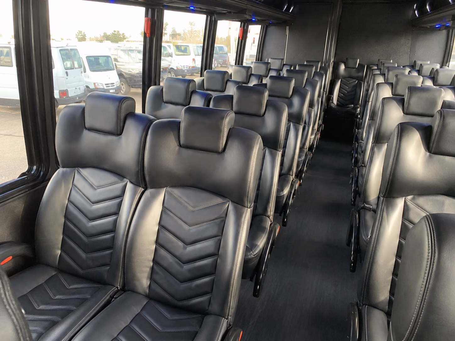 jupiter 15 passenger minibus interior
