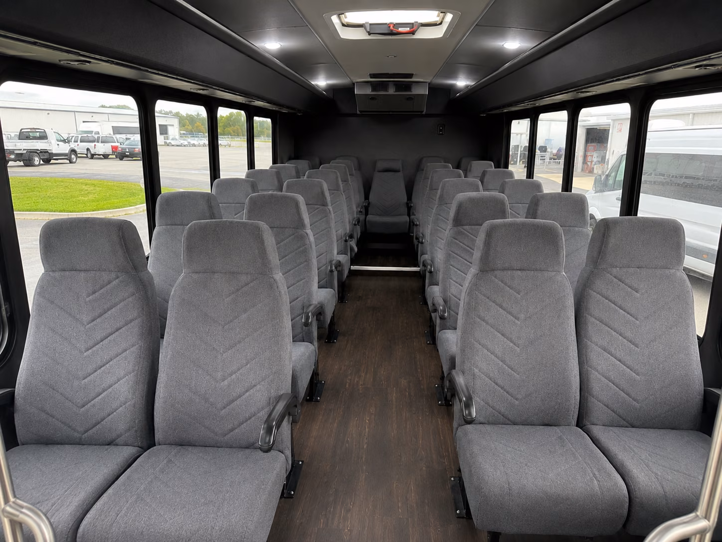 jupiter 20 passenger minibus inside