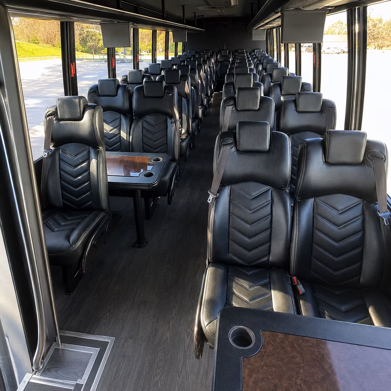 jupiter 30 passenger minibus inside