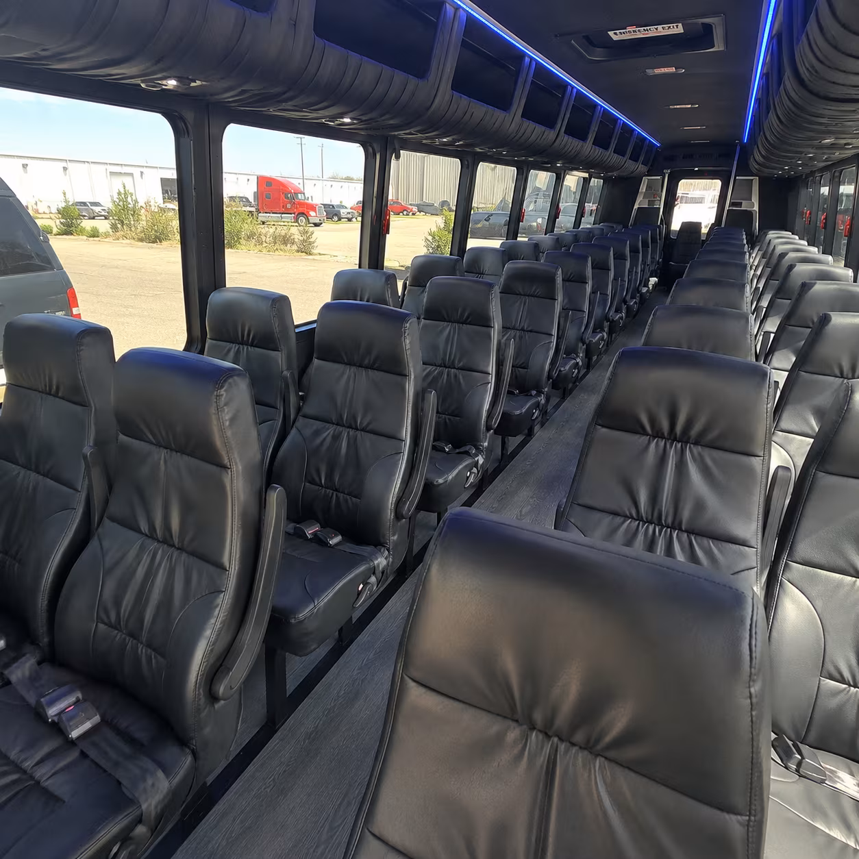 jupiter airport transportation onboard seating