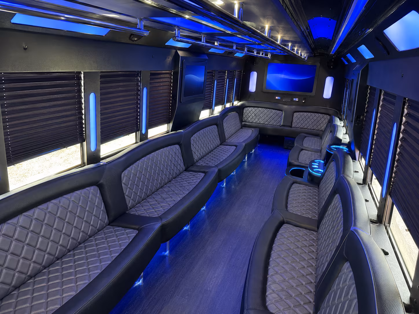 jupiter anniversary party bus rental