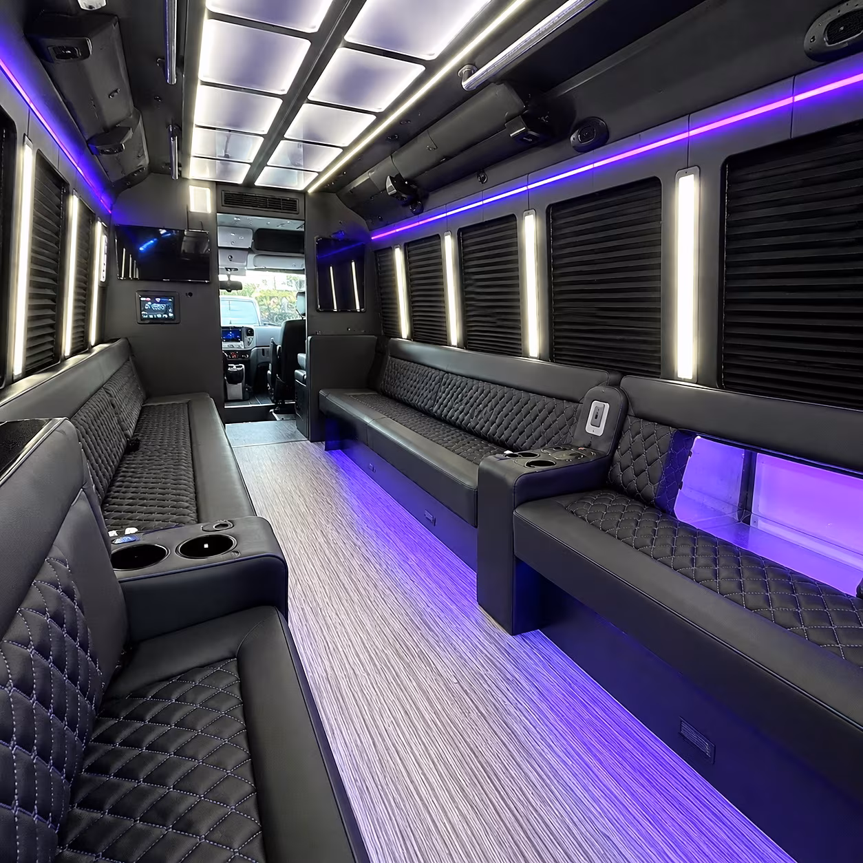 jupiter party bus inside