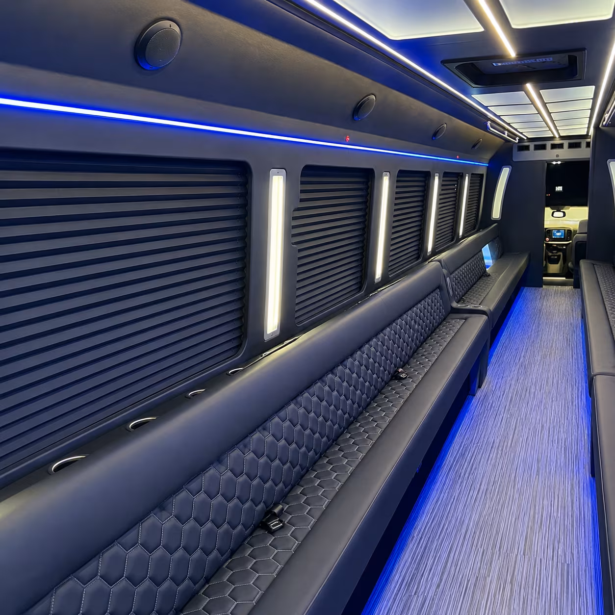 jupiter party bus interior