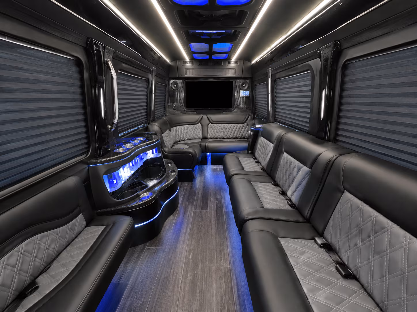 jupiter sprinter limousine inside