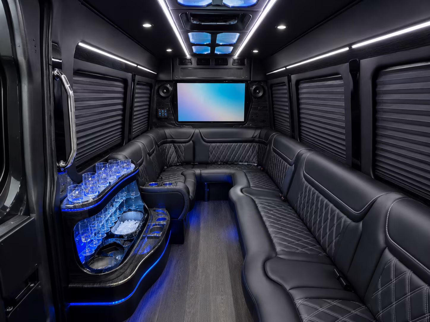 jupiter sprinter limousine interior