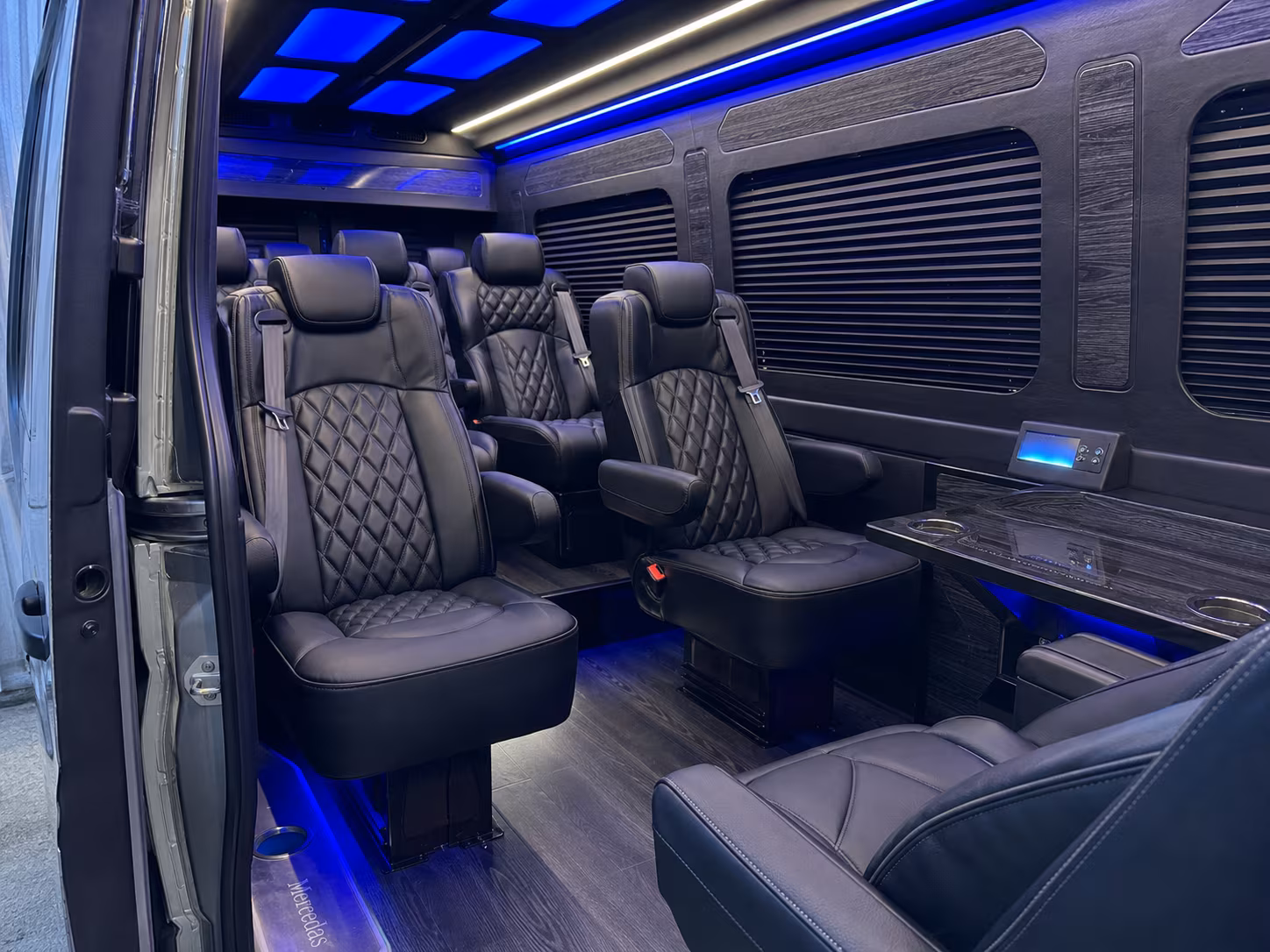 jupiter sprinter van with driver interior