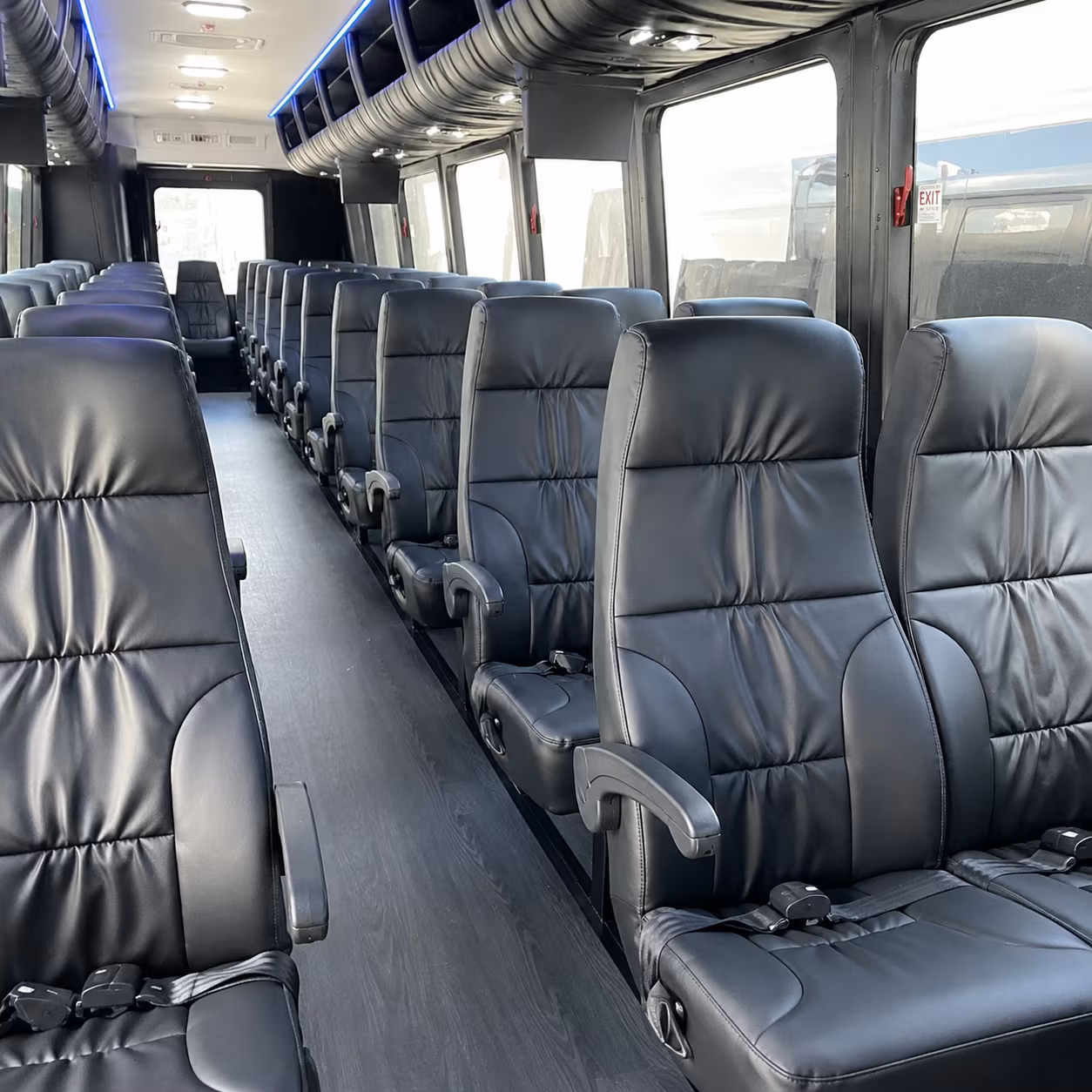 jupiter wine tour brewery transportation onboard seating